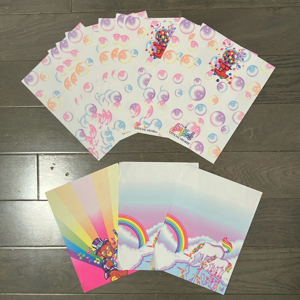 90s Vintage Club Lisa Frank Stationery Paper
